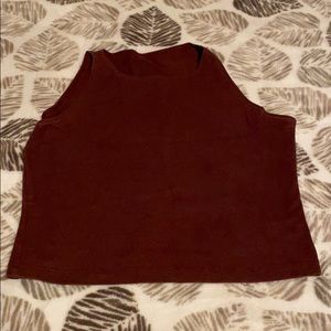 American apparel crop top